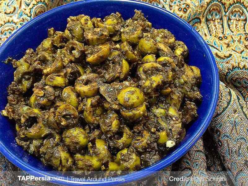 Zeytun Parvardeh - Rasht Local Food - TAP Persia