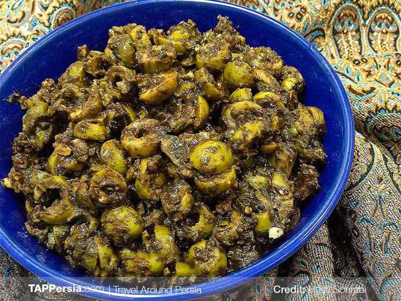 Zeytun Parvardeh - Rasht Local Food - TAP Persia