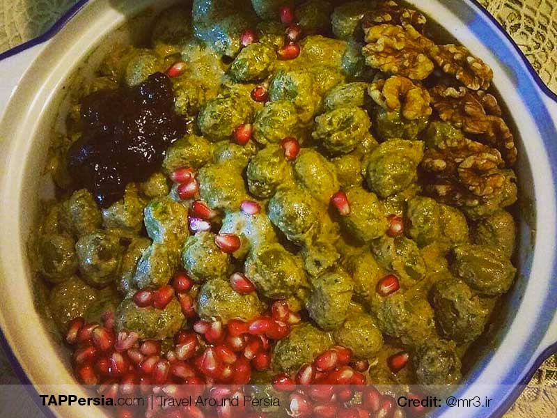 Zeytun Parvardeh - Rasht Local Food - TAP Persia