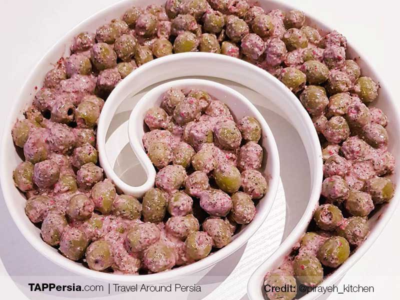 Zeytun Parvardeh - Rasht Local Food - TAP Persia