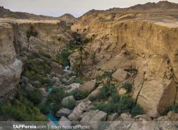 Keshit Canyon with Kalouts Desert