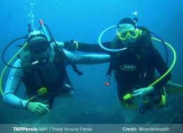 Scuba Diving In Persian Gulf, Larak Island