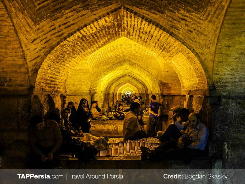 Khaju Bridge - Isfahan Top Attractions - TAP Persia