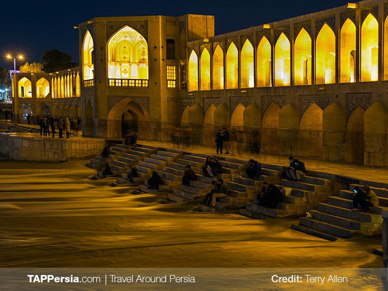 Khaju Bridge - Isfahan Top Attractions - TAP Persia