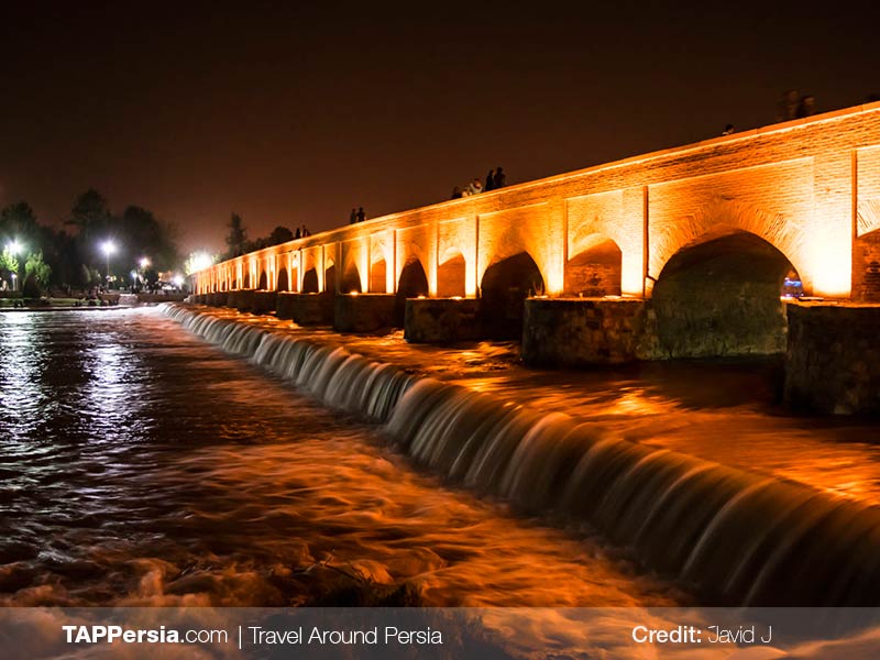 Zayandeh Rud River in Isfahan