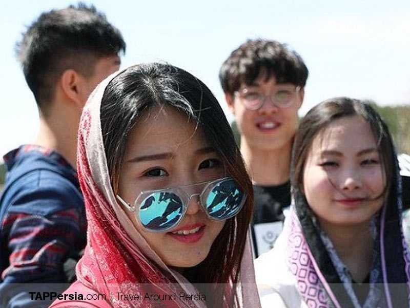 Chinese Tourists in Iran
