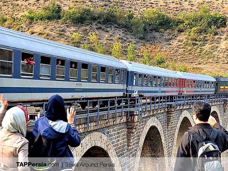 College tour and colleague’s tour - train in Iran 