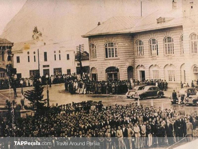 Shahrdari Square in Rasht - Iran - History