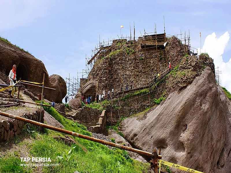 Alamut (Persian: الموت) meaning eagle's nest is a ruined mountain fortress  located in Qazvin, Iran. The fortress came into the possession of Hassan-i  Sabbah (The Old Man Of The Mountain), who championed