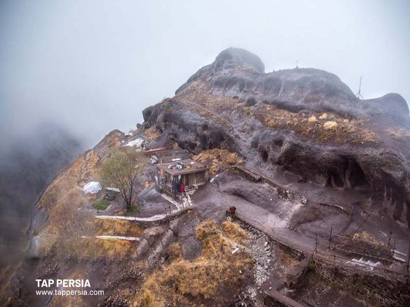 Alamut (Persian: الموت) meaning eagle's nest is a ruined mountain fortress  located in Qazvin, Iran. The fortress came into the possession of Hassan-i  Sabbah (The Old Man Of The Mountain), who championed