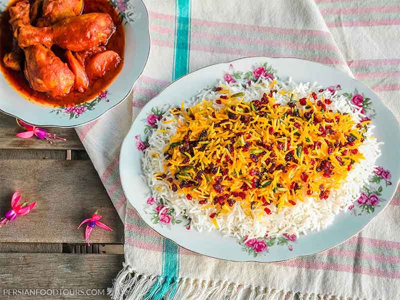 Barberry Rice With Chicken