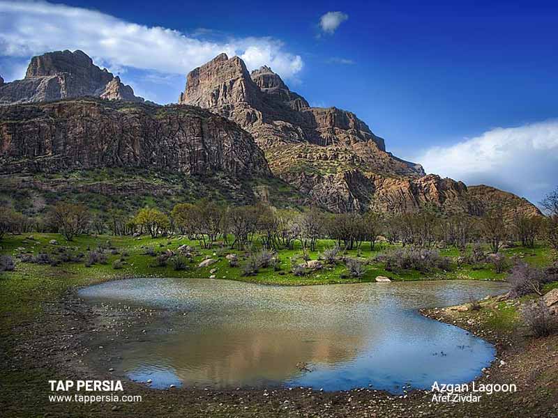 Azgan Lagoon - Lorestan - Iran