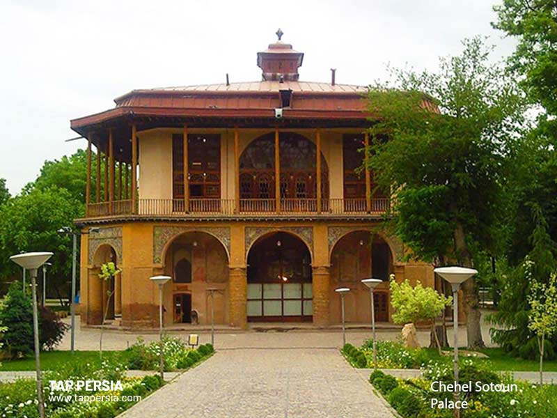 Chehel Sotoun Palace - Qazvin - Iran