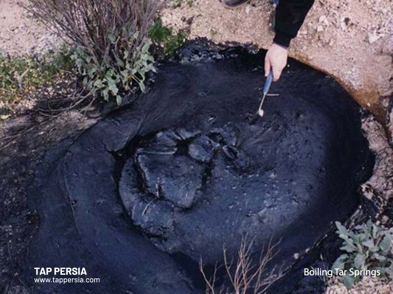 Boiling Tar Springs - Ilam - Iran