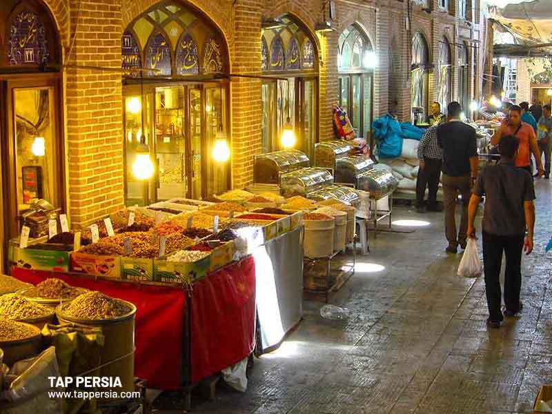 A Bazaar in Tehran