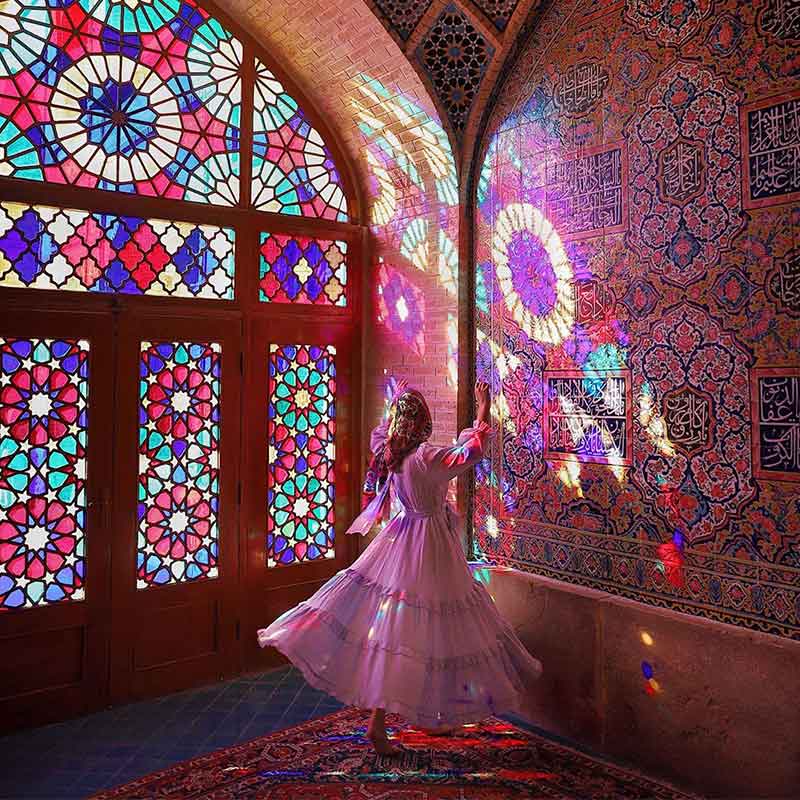 Nasirolmolk Mosque Shiraz