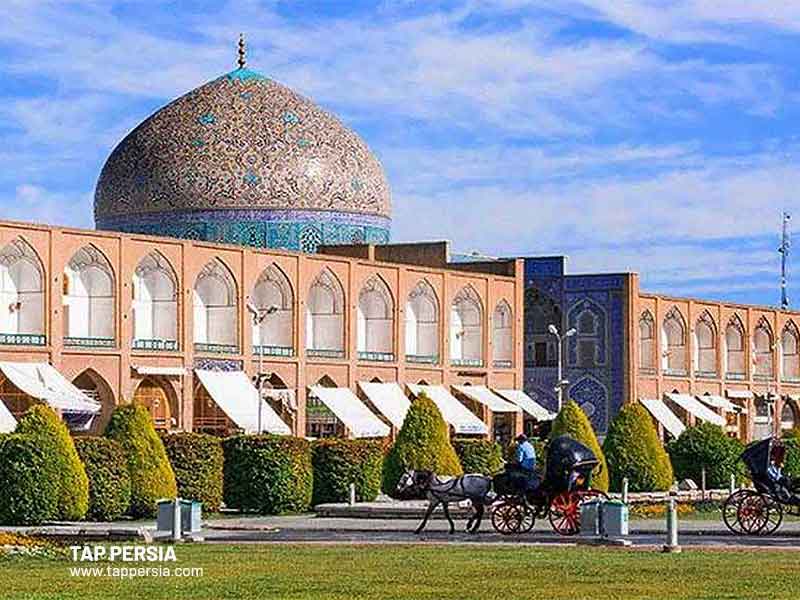 Location of Sheikh Lotfollah Mosque