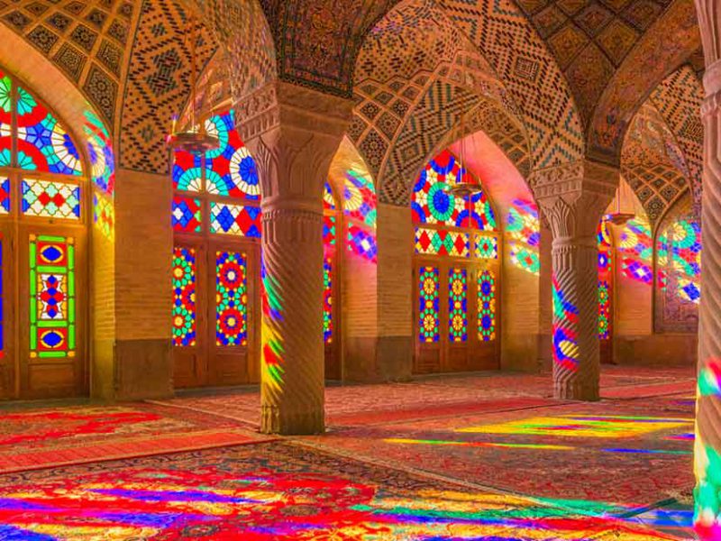 Pink Mosque Shiraz Iran